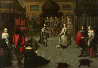 Charles II Dancing at The Hague