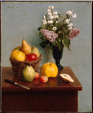 Still Life with Flowers and Fruit