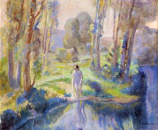 Nymph by the lake