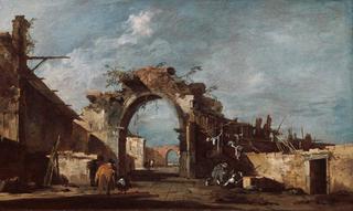 Capriccio:  Ruined Archway