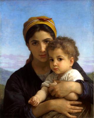 Young Girl and Child