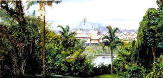Malay Houses and Creek