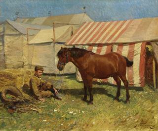 Behind the Tents