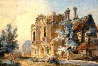 View of the Gatehouse at Rye House, Hertfordshire