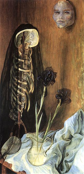 Still Life with Widow's Veil