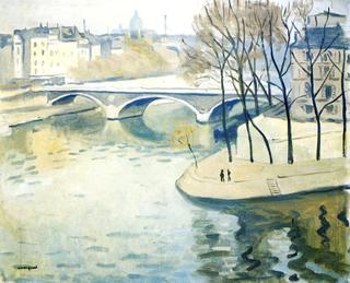 The Ile Saint Louis and the Pont de la Tournelle