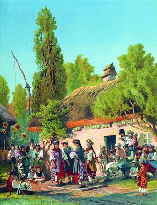 Evening in the Ukrainian Village