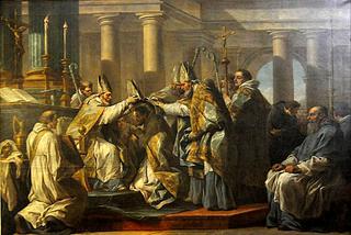 Life of St Augustine - The Ordination of St Augustine