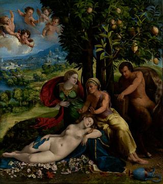 Mythological Scene