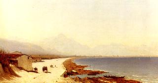 The Road by the Sea, near Palermo, Sicily