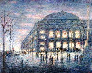 View of the Theâtre du Châtelet