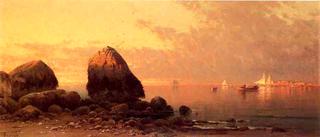 Evening at Scituate - Low Tide