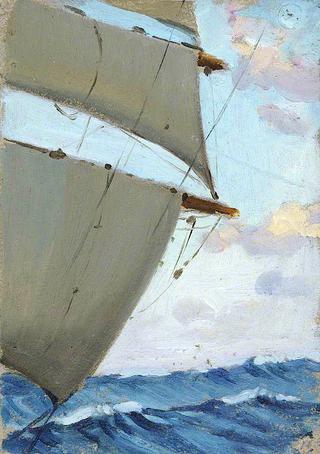 View from a Ship at Sea