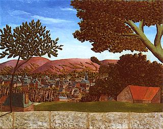 Mauve Landscape