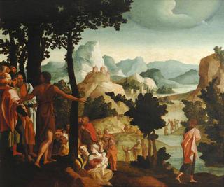 Saint John the Baptist Preaching