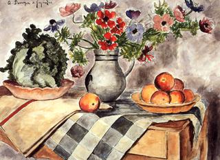 Vase of Anemones