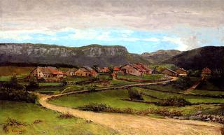 Landscape near Ornans