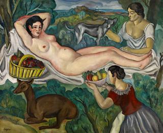 Composition, Nude