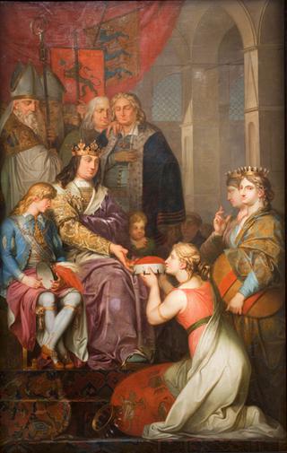 Christian I Raising the Province of Holstein to the State of a Duchy in 1460