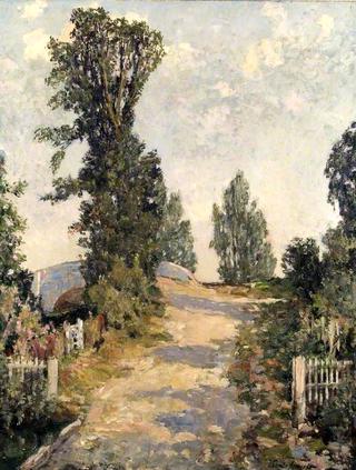 A Lane in Marsworth, Buckinghamshire