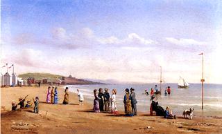 Beach Scene in Normandy