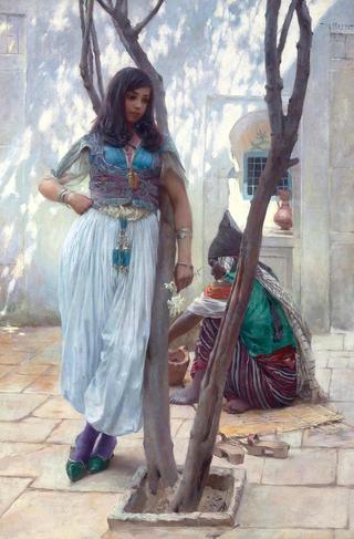 In a Courtyard, Tunis (In einem Innenhof, Tunis)