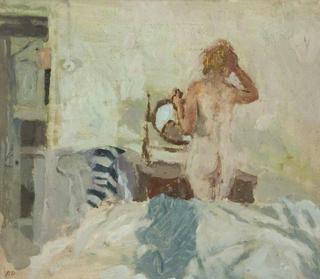 Brushing Hair, Summer Morning