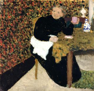 Madame Vuillard with a Pink Cup