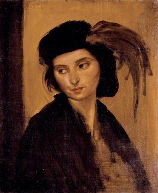 Dorelia with a Feathered Hat
