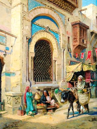 Orange Seller in Cairo