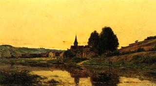 A Village near Bonnieres