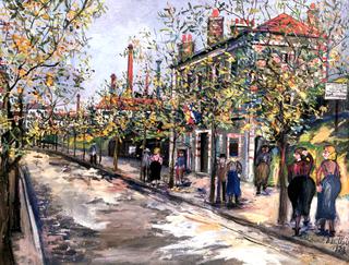 Avenue des Ternes, Porte de Champerret