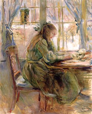 Girl Writing