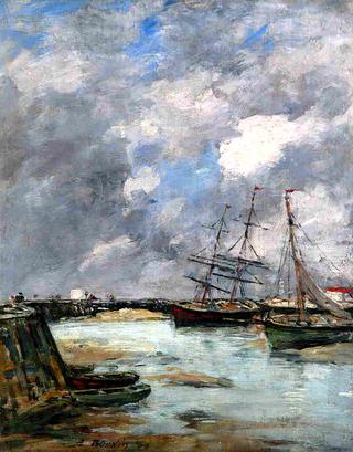 Trouville, the Jettys, Low Tide