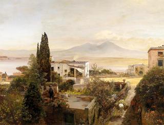 Bay of Naples with a View of Mount Vesuvius