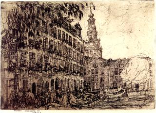 Amsterdam Jewish Quarter with South Church