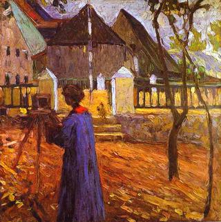 Gabrièle Münter Painting