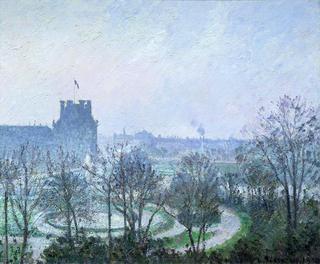 White Frost, Tuileres Garden, Paris