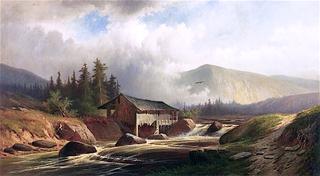 Landscape with Mill, Pennsylvania