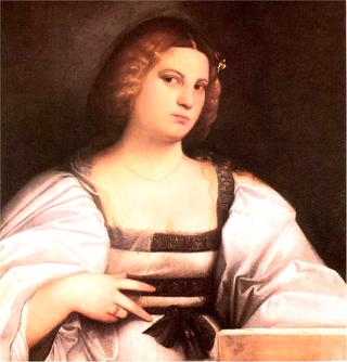 Portrait of a Lady Behind a Parapet