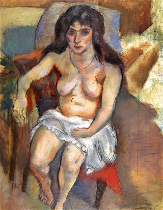 Young Woman with Blue Eyes