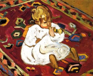 Child with Trumpet