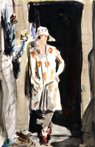 Girl in Doorway
