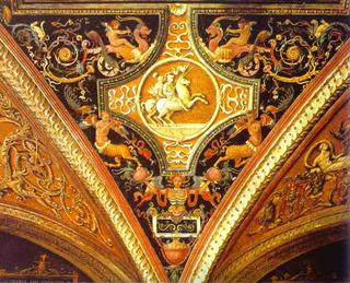 Detail of the ceiling