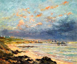 Soir d'Orage à Kerhostin