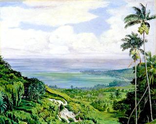 View over Ochos Rios, Jamaica