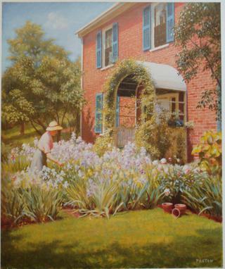 Betty in the Garden