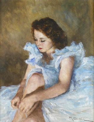 Lady in a Blue Dress (Mona)