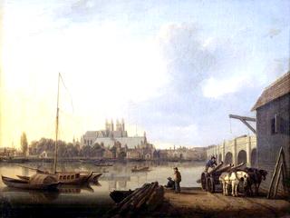 Westminster from the South, London