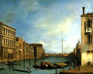 Venice:  The Grand Canal from the Campo San Vio
